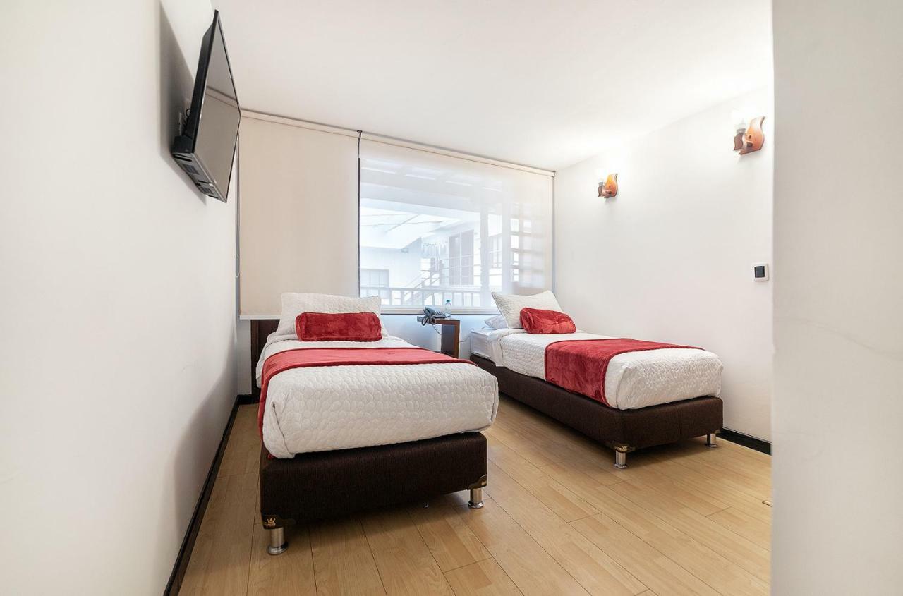 Hotel San Angel Corferias Bogotá Eksteriør bilde
