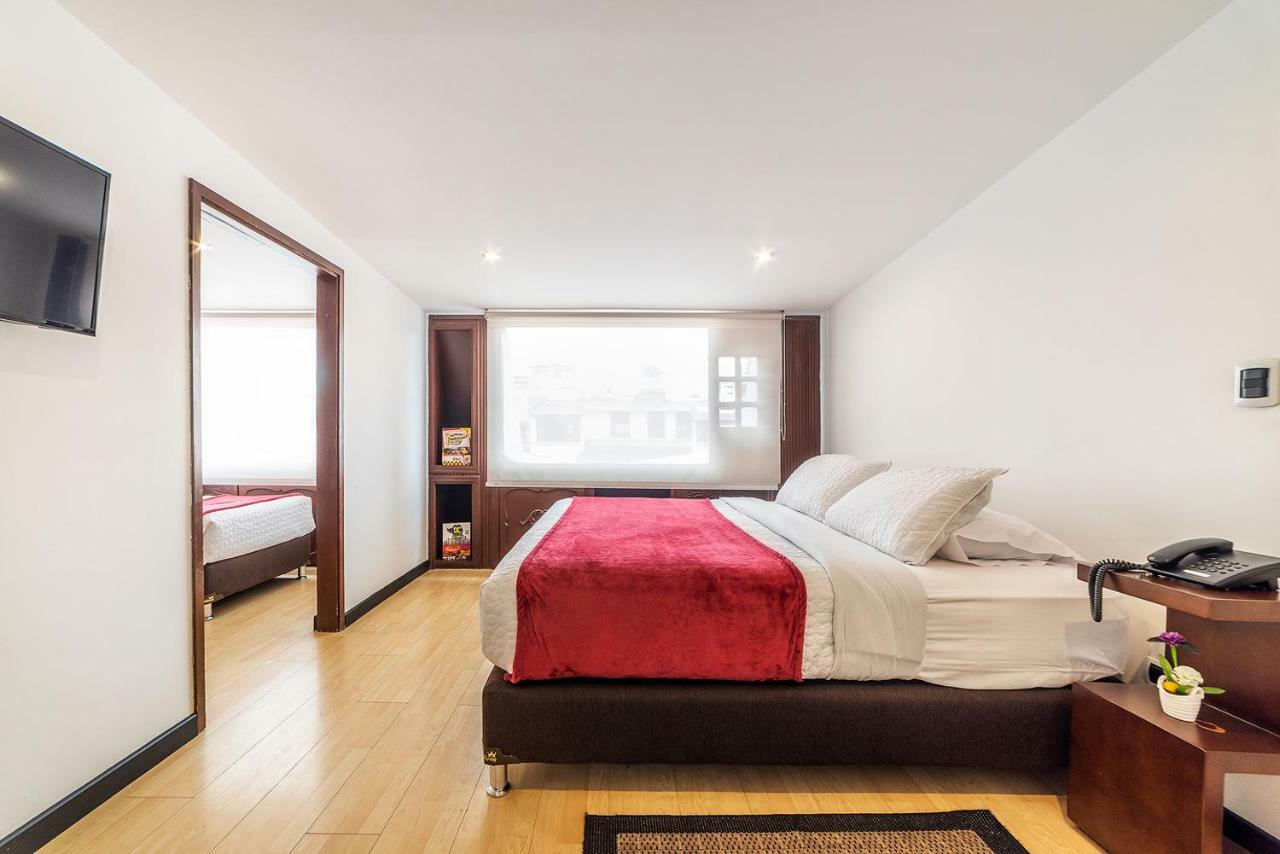 Hotel San Angel Corferias Bogotá Eksteriør bilde
